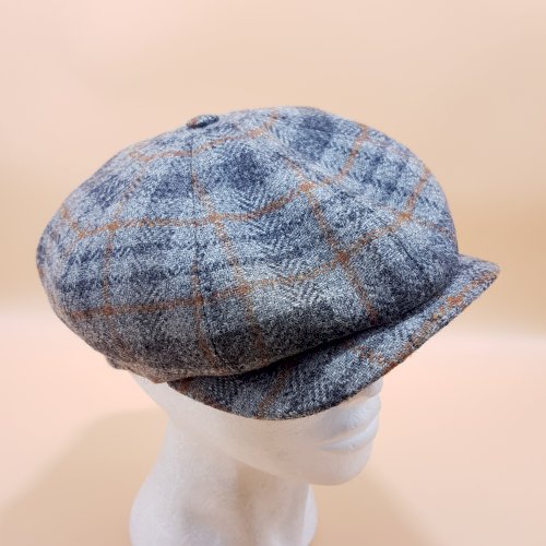 Kaszkiet Peaky blinders szara kratka